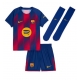Billige Fotballdrakt Barcelona Frenkie de Jong #21 Replika Hjemmedraktsett Barn 2025-26 Kortermet (med bukser)